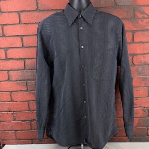 Riscatto Men's Dress Shirt Size Large Made‎ in Italy